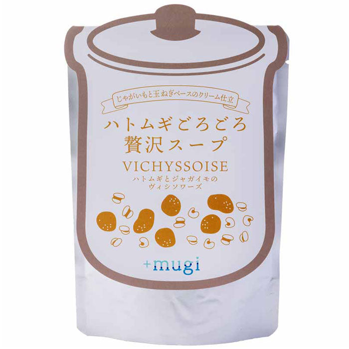 【+mugi】ハトムギごろごろ贅沢スープ・ヴィシソワーズ（１２袋）