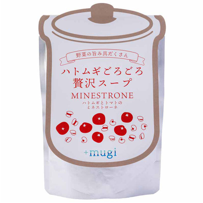 【+mugi】ハトムギごろごろ贅沢スープ・３種セット（全１２袋）