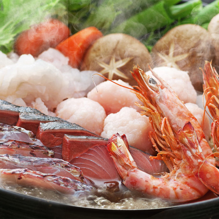 【豊後絆屋・大分】 大分海鮮寄せ鍋　魚介出汁の効いた海鮮寄せ鍋セット（5種の海鮮）