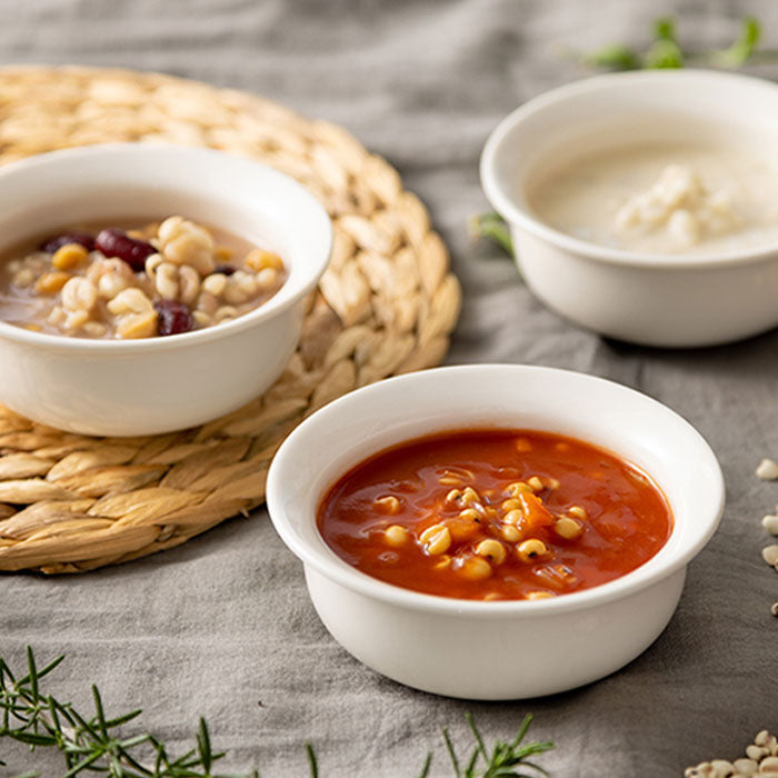 【+mugi】ハトムギごろごろ贅沢スープ・３種の豆スープ  （１２袋）
