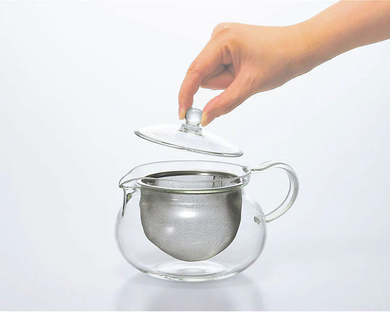 【HARIO】茶茶急須 丸（450ml） 耐熱ガラス CHJMN-45T
